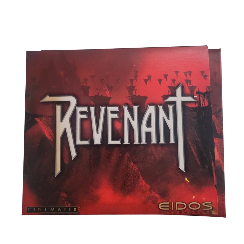 Revenant PC Game‎ 1999 Eidos Interactive 3-Disc Set Demos Soul Reaver Omikron